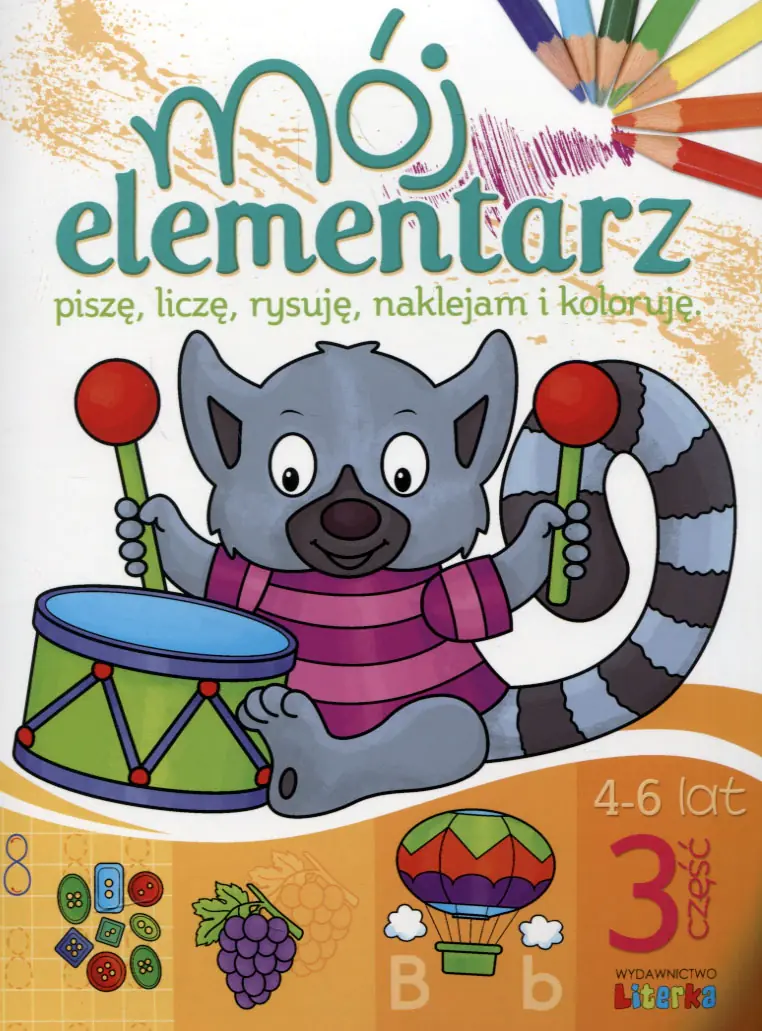 Książka - Mój elementarz cz.3 4-6 lat