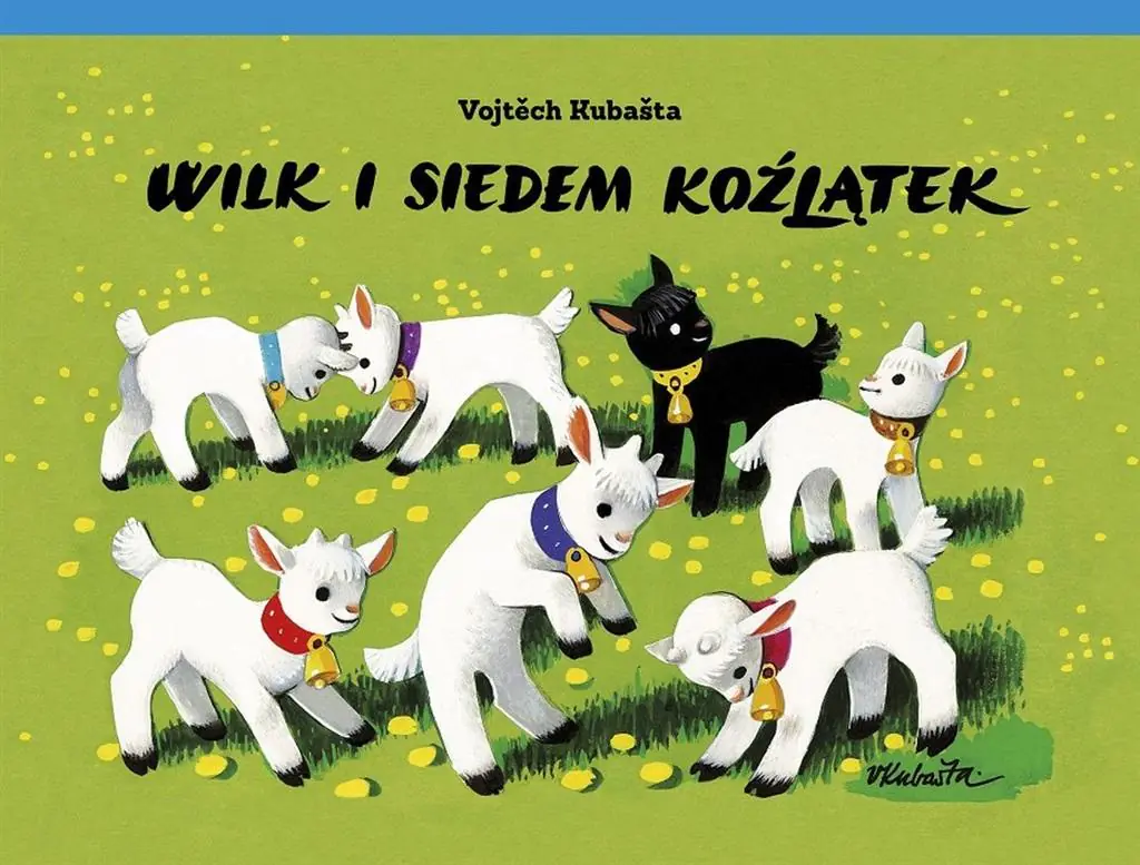 Książka - Wilk i siedem koźlątek
