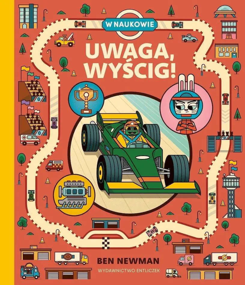 Książka - Uwaga, wyścig!
