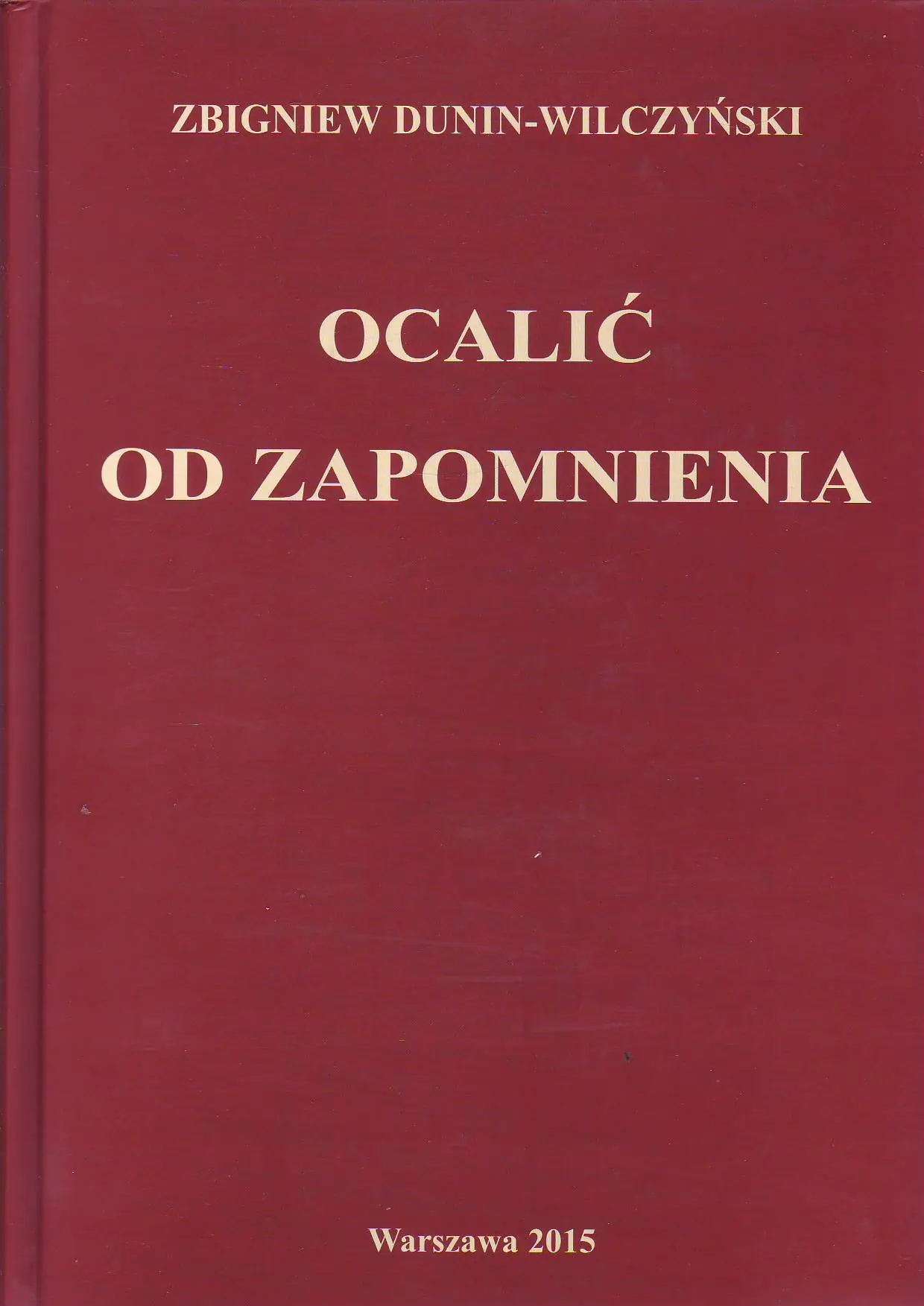 Książka - Ocalić od zapomnienia