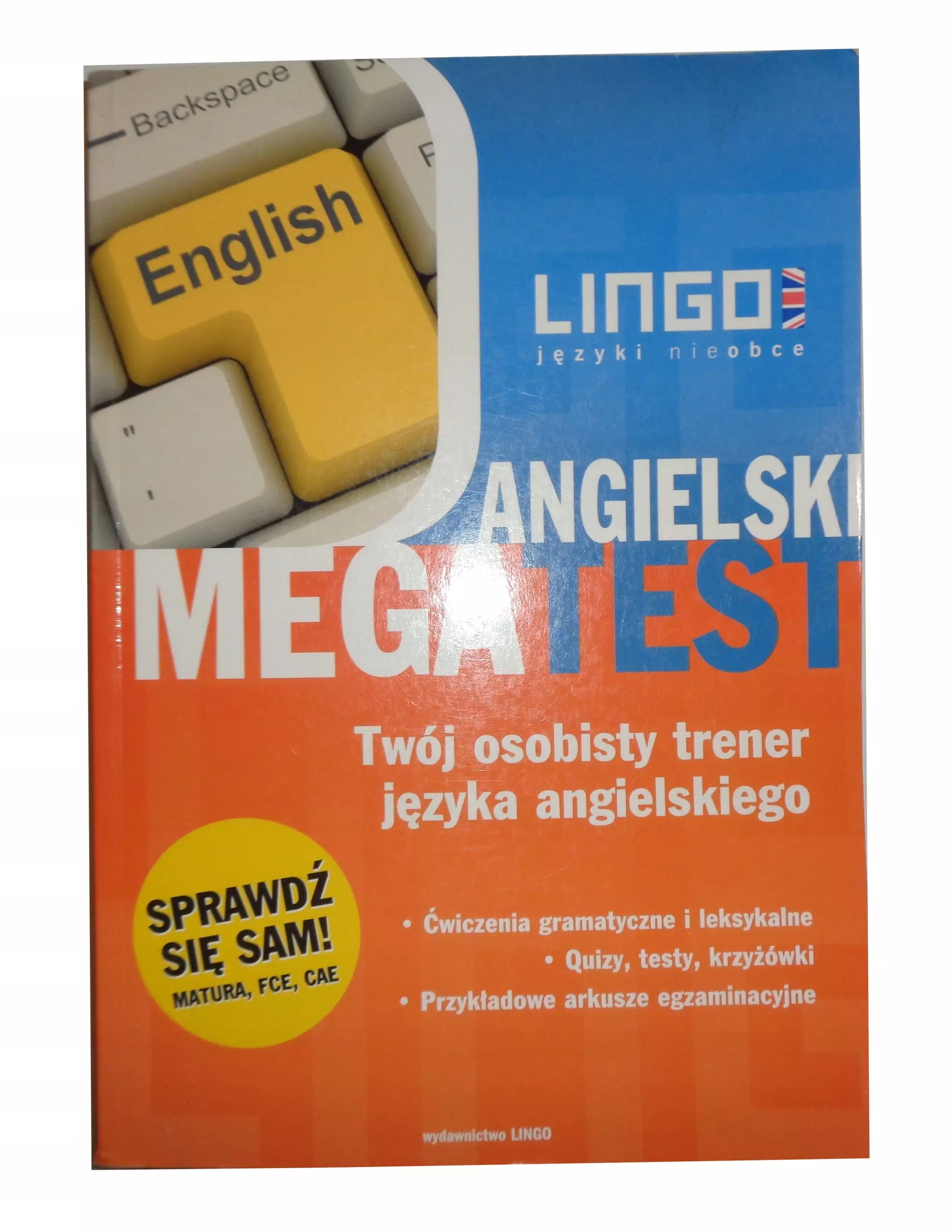 Książka - Angielski Megatest