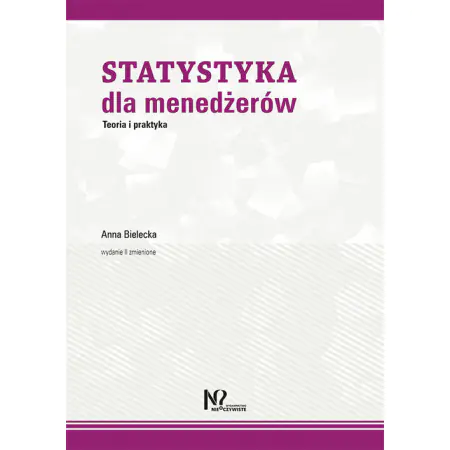 Książka - Statystyka dla menedżerów