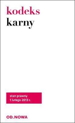 Książka - Kodeks karny - Lech Krzyżanowski - 