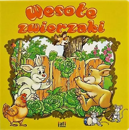 Książka - Wesołe zwierzaki wyd.Jafi