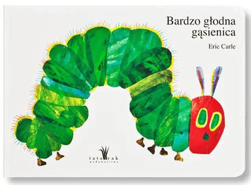 Książka - Bardzo głodna gąsienica XL