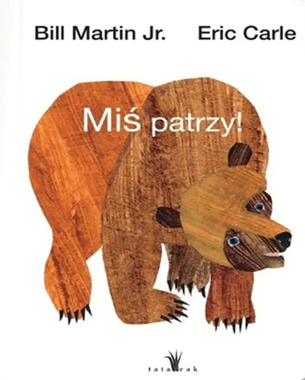 Książka - Miś patrzy!