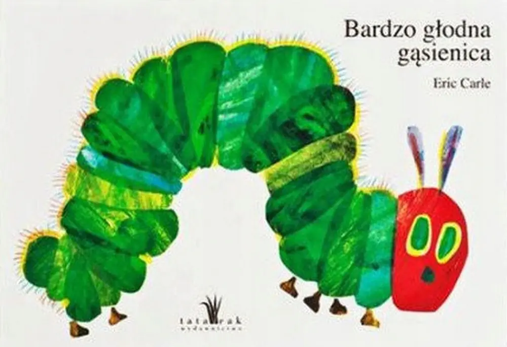 Książka - Bardzo głodna gąsienica XL