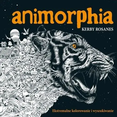 Książka - Animorphia. Ekstremalne kolorowanie i wyszukiwanie