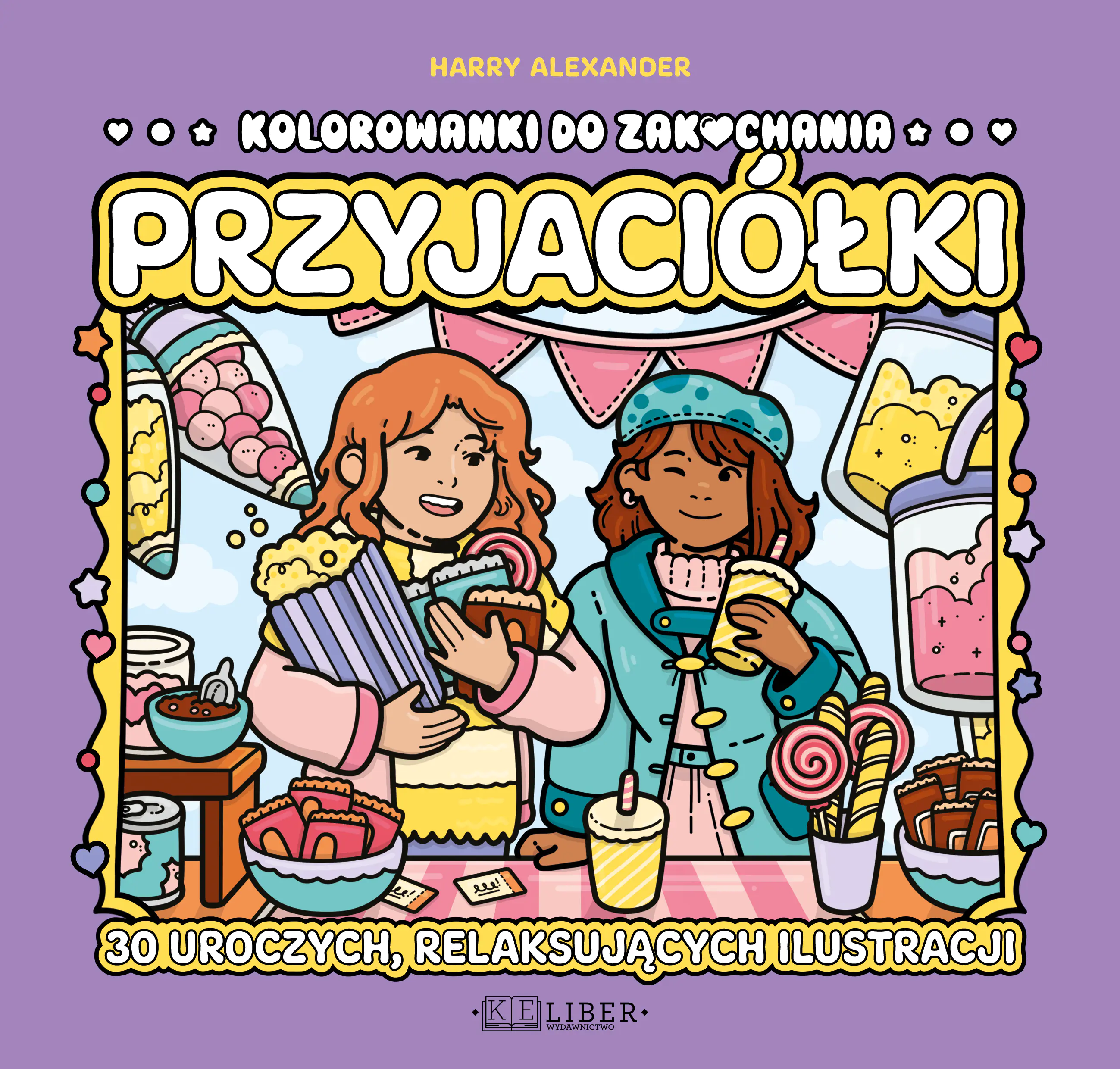 Książka - Przyjaciółki. Kolorowanki do zakochania