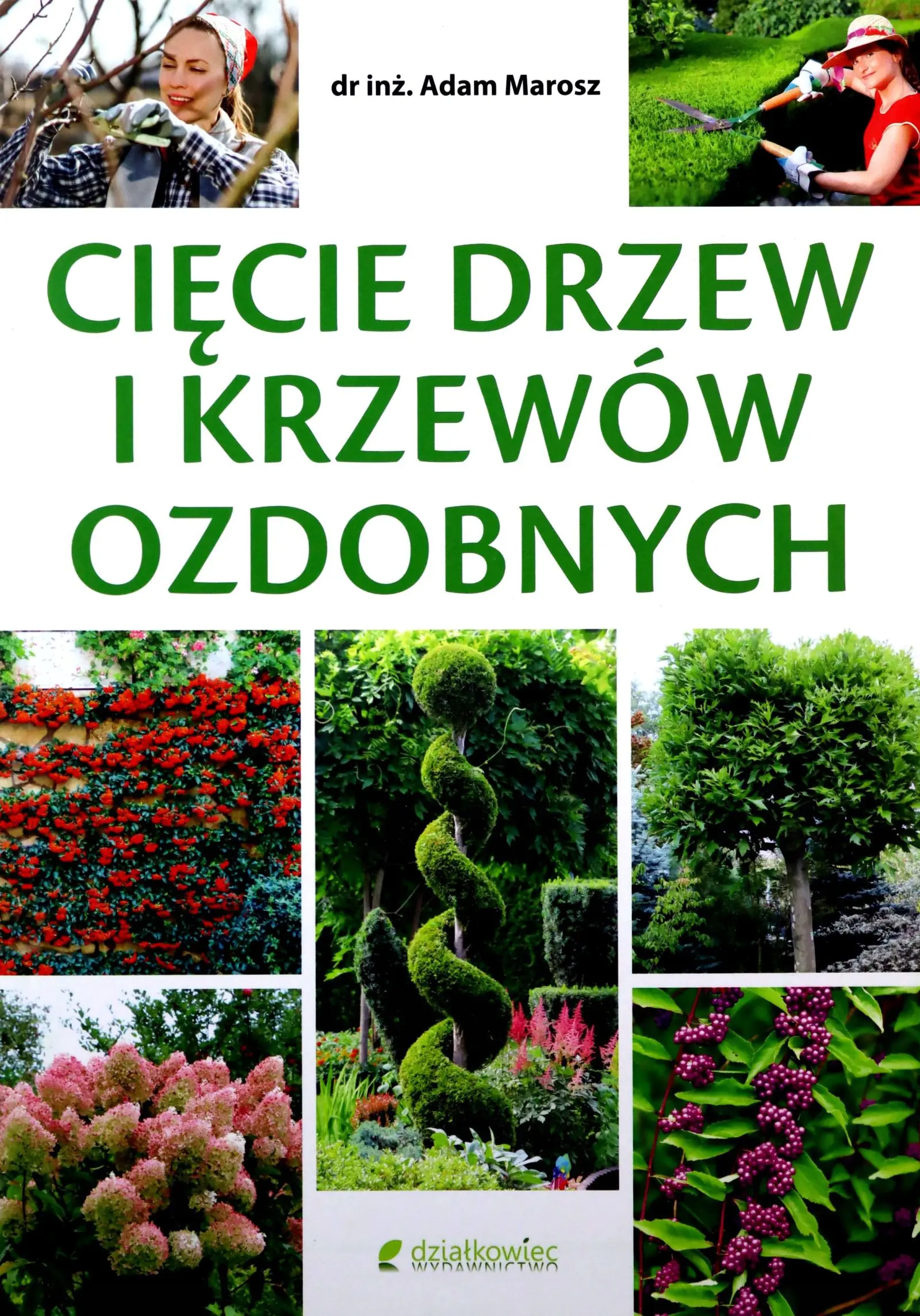 Książka - Cięcie drzew i krzewów ozdobnych
