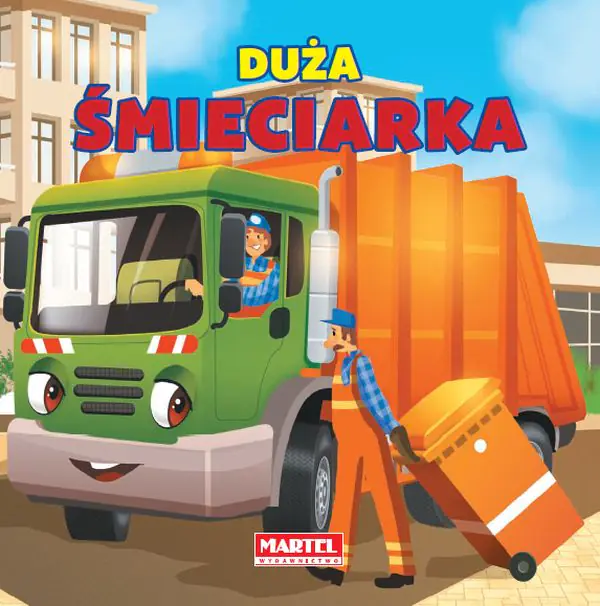 Książka - Duża śmieciarka