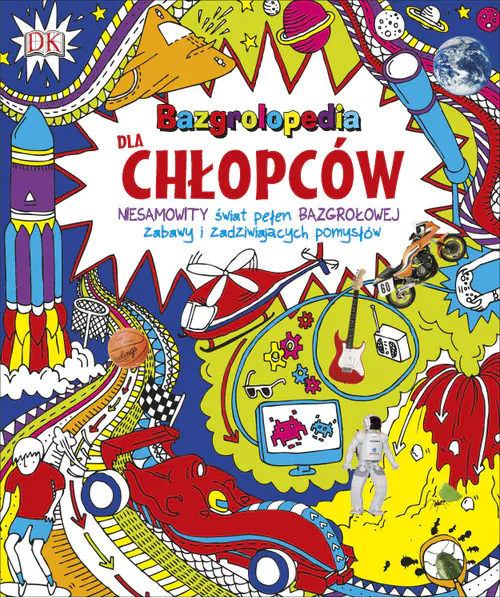 Książka - Bazgrolopedia dla chłopców