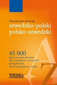 Książka - Powszechny słownik szwedzko-polski, polsko-szwedzki