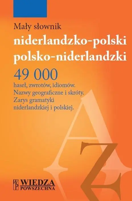 Książka - Mały słownik niderlandzko-polski, polsko-niderlandzki