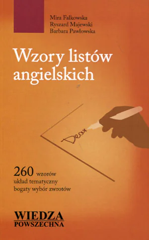 Książka - Wzory listów angielskich w.2012 WP