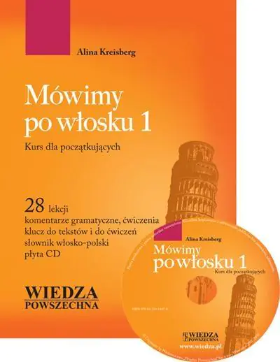 Książka - Mówimy po włosku 1. Kurs dla poczatkujących + CD