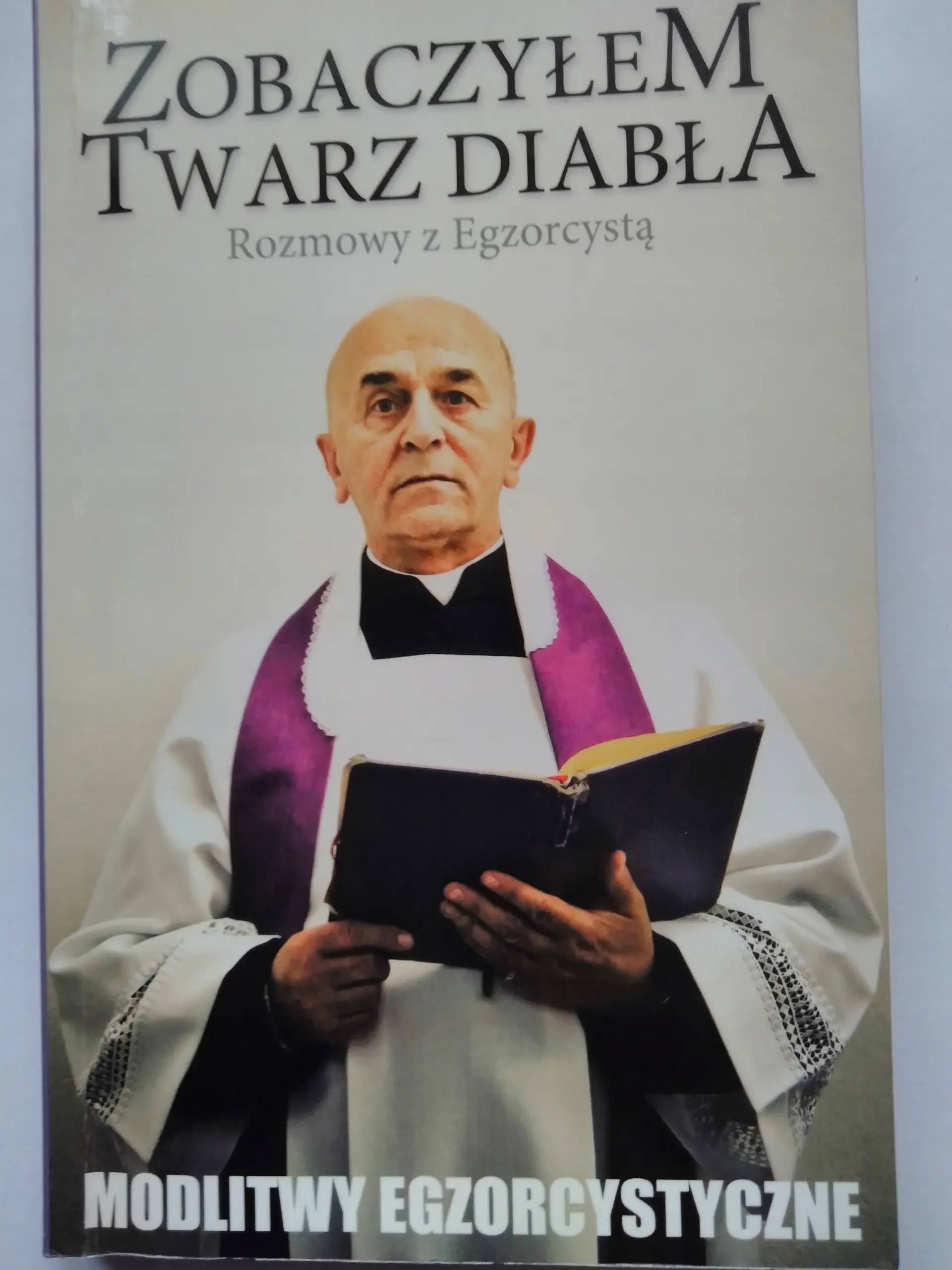 Książka - Zobaczyłem twarz diabła