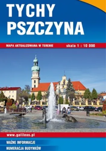 Książka - Tychy, Pszczyna. Plan miasta i okolice 1:10 000 1:50 000 Studio Plan