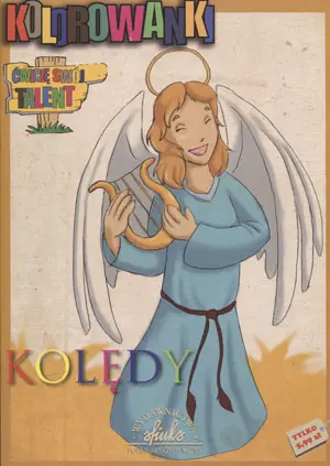 Książka - Kolorowanki-Kolędy