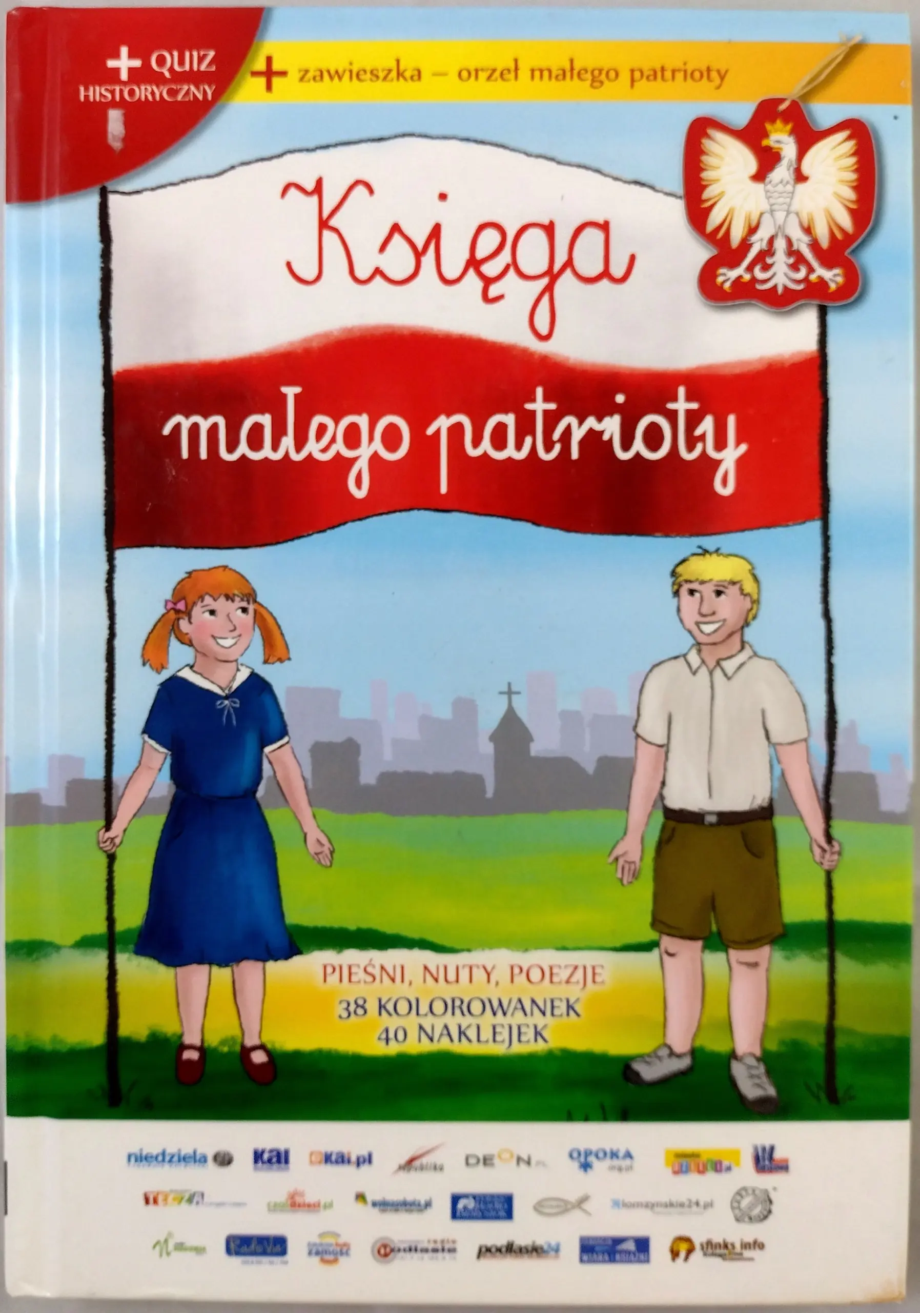 Książka - Księga małego patrioty + CD