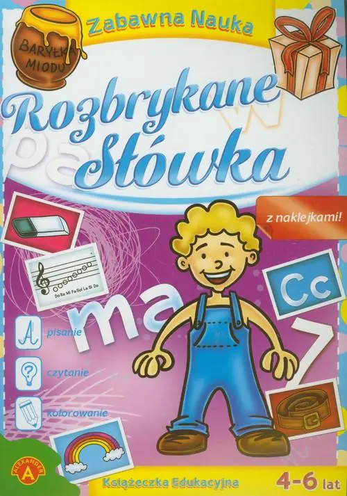 Książka - Zabawna Nauka - Rozbrykane słówka   . 5914  ALEXANDER
