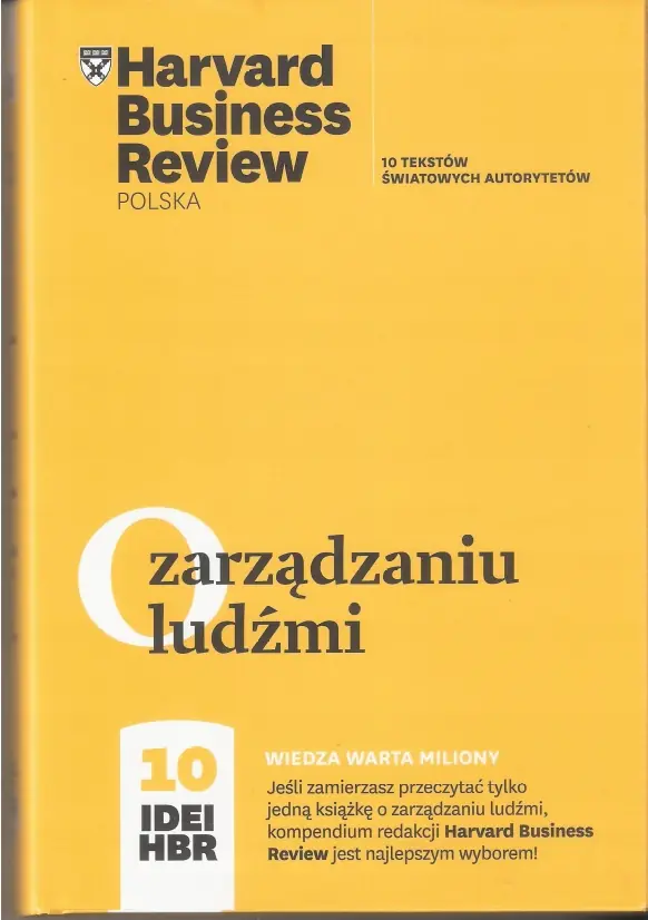 Książka - O zarządzaniu ludźmi