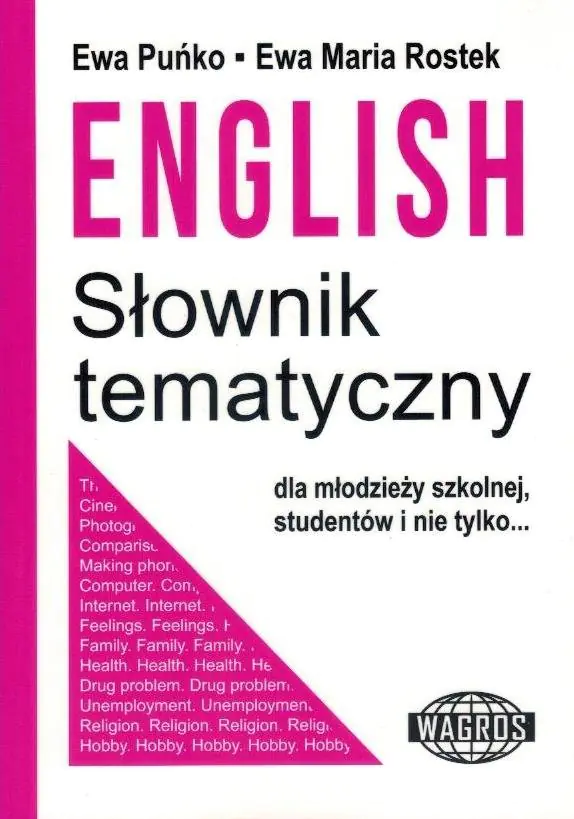 Książka - English. Słownik tematyczny