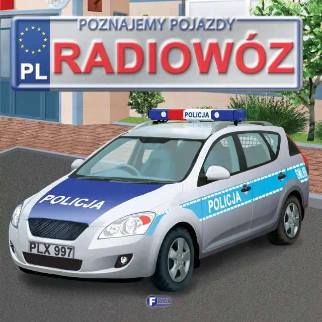 Książka - Poznajemy pojazdy Radiowóz