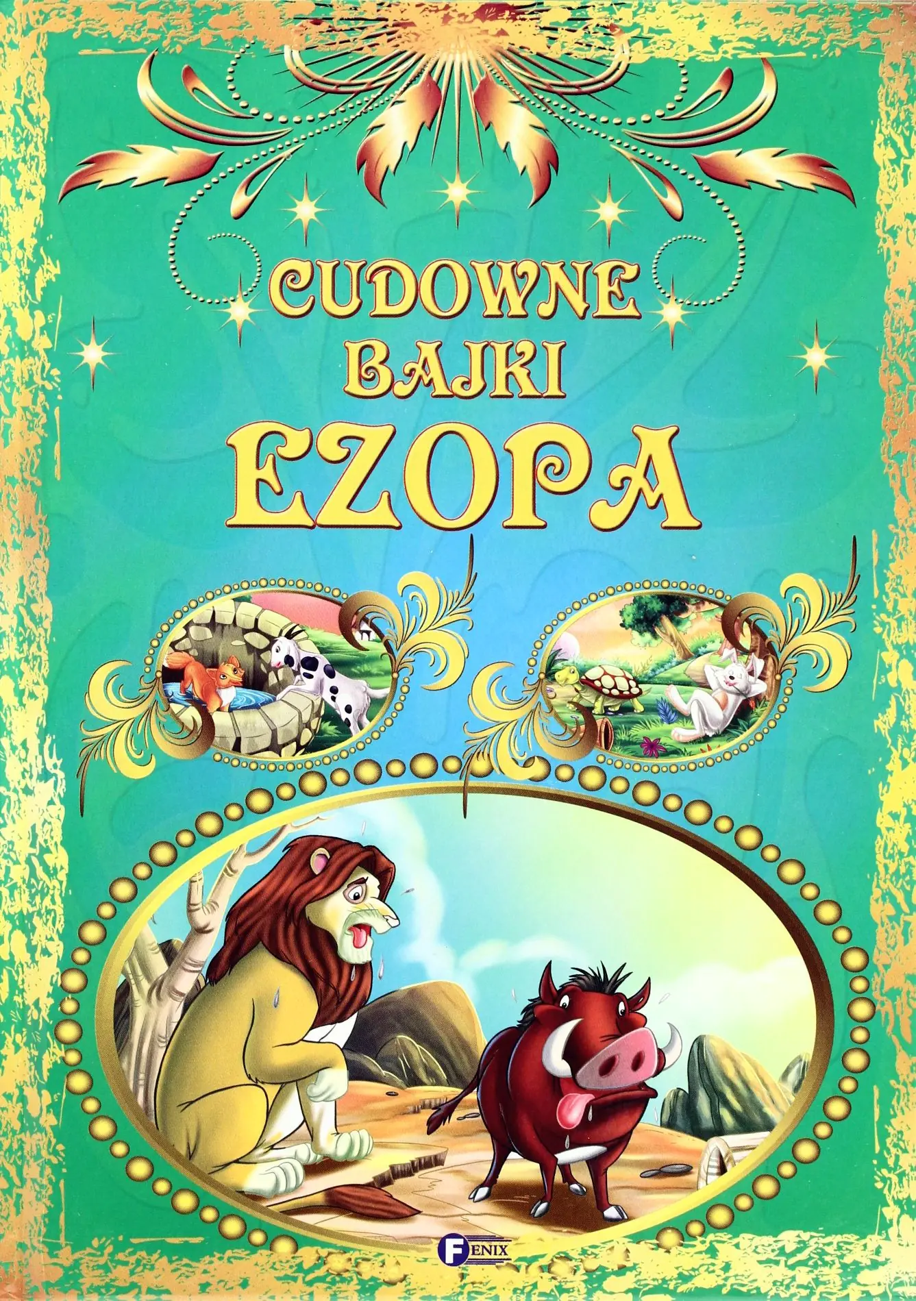 Książka - Cudowne bajki Ezopa