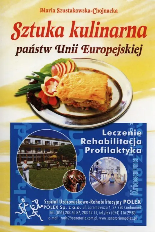 Książka - Sztuka kulinarna państw Unii Europejskiej