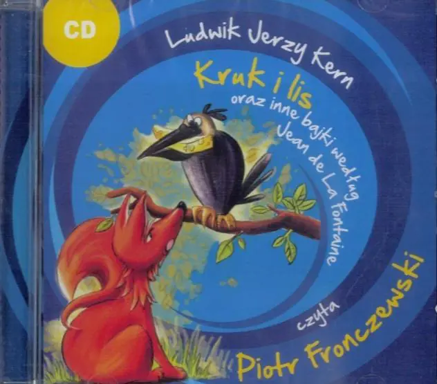 Książka - Kruk i lis oraz inne bajki według Jean de La Fontain