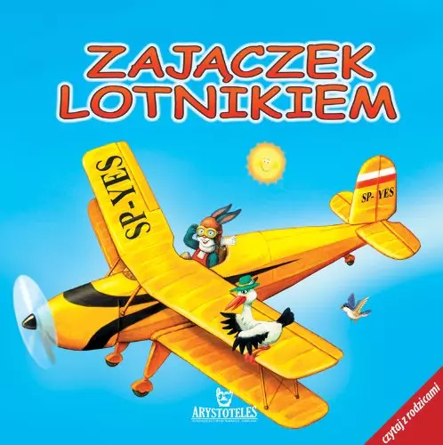Książka - Zajączek Lotnikiem