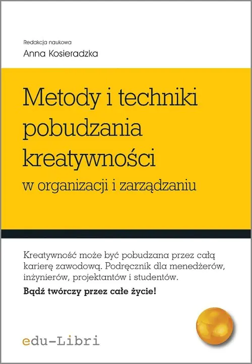Książka - Metody i techniki pobudzania kreatywności w organizacji i zarządzaniu