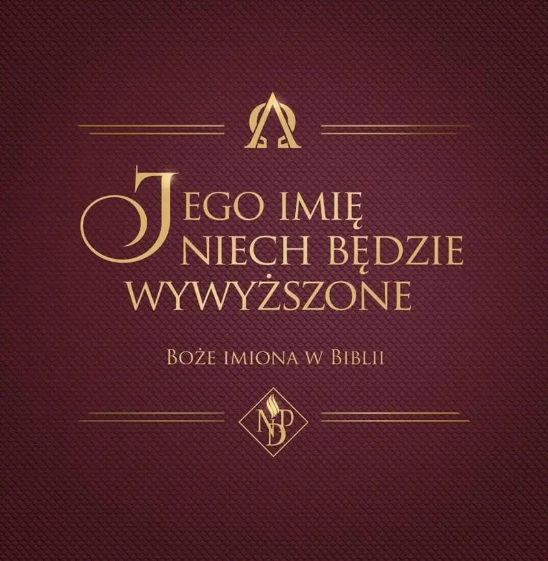 Książka - Jego imię niech będzie wywyższon
