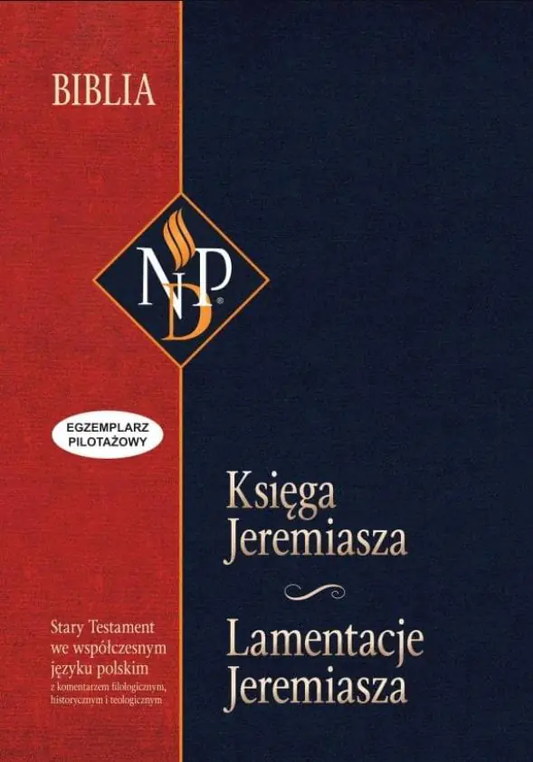 Książka - Księga Jeremiasza i Lamentacje Jeremiasza