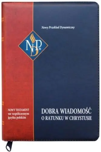 Książka - Nowy Testament NPD suwak paginatory