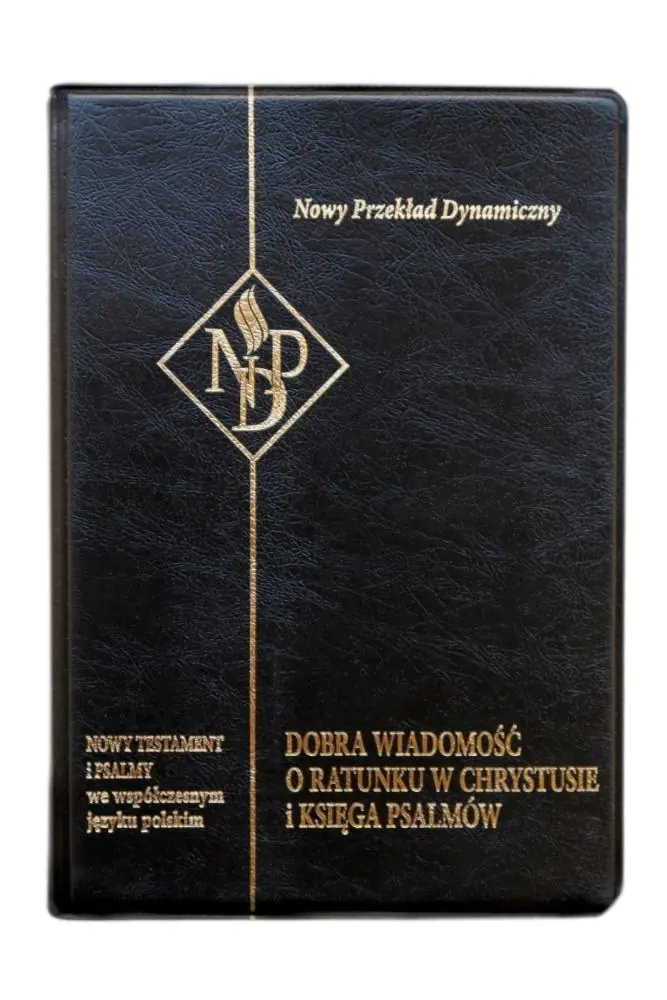 Książka - Nowy Testament i Psalmy NPD czerń