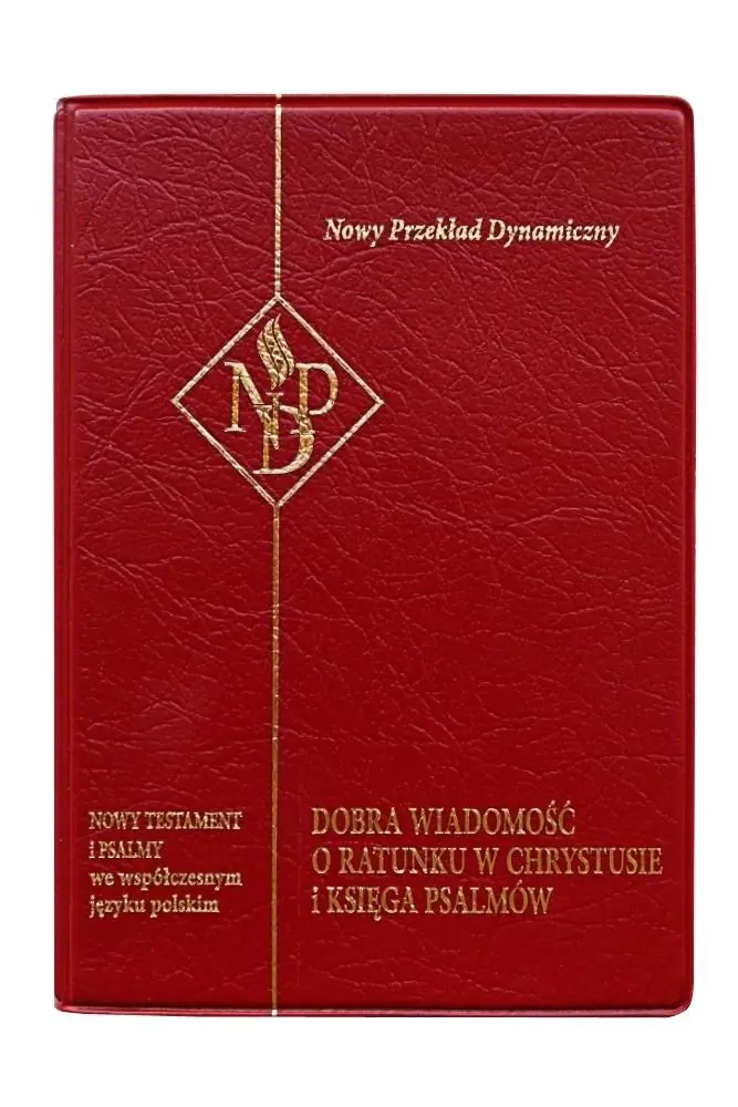 Książka - Nowy Testament i Psalmy NPD bordo