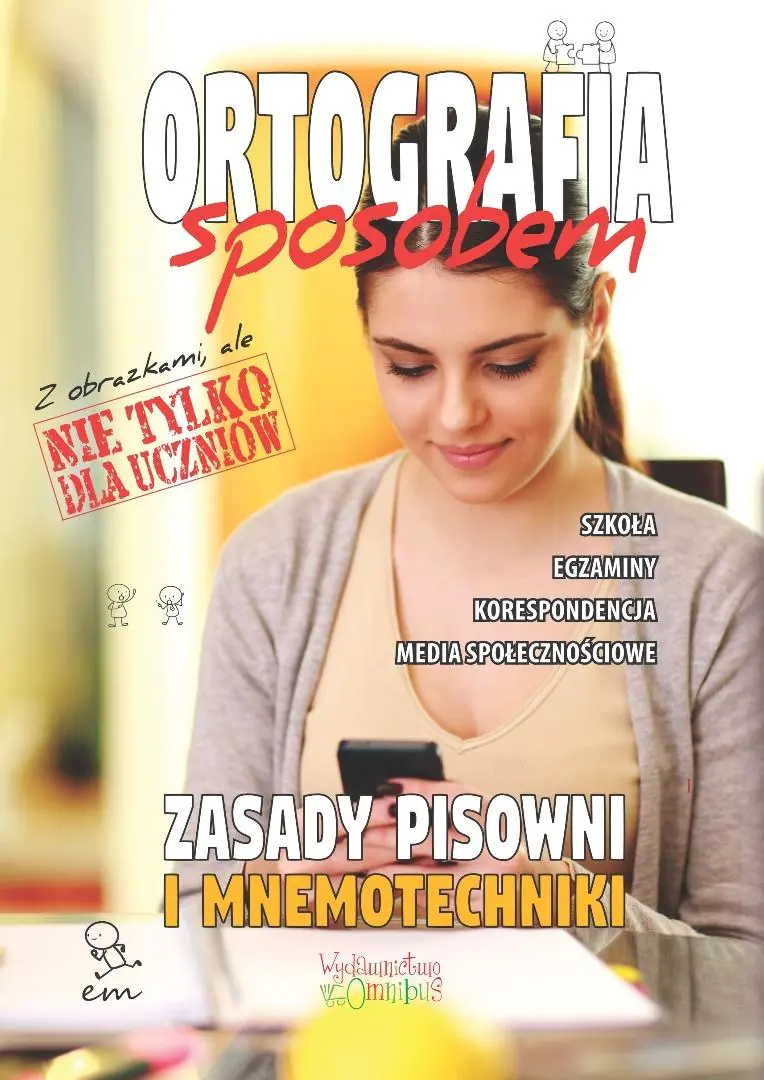 Książka - Ortografia sposobem. Zasady pisowni i mnemotechnik