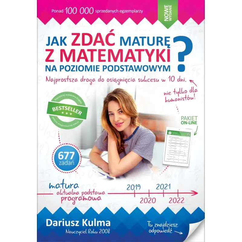 Książka - Jak zdać maturę z matematyki na poziomie podstawowym 2018