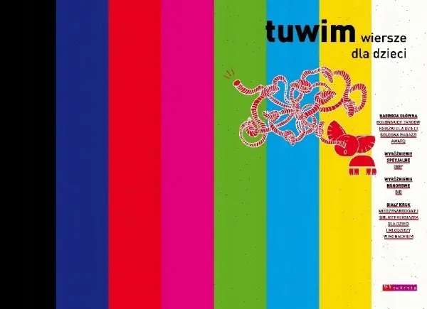 Książka - Wiersze dla dzieci - Tuwim (paski)