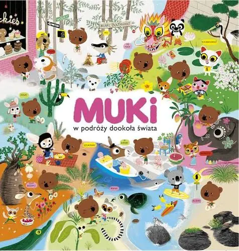 Książka - Muki w podróży dookoła świata