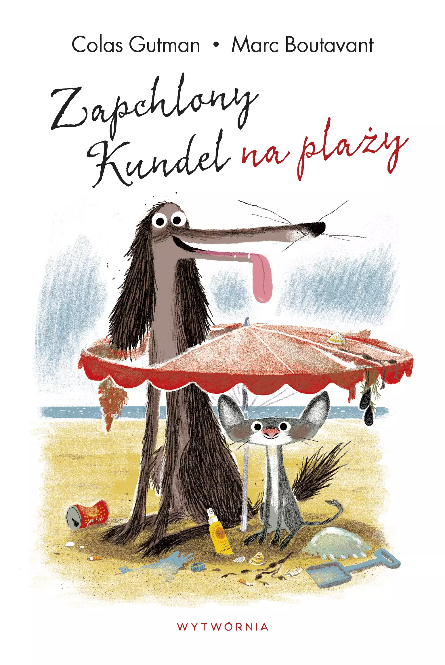 Książka - Zapchlony kundel na plaży