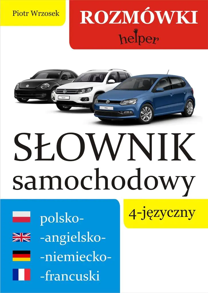 Książka - Słownik samochodowy 4-języczny. Polsko-angielsko-niemiecko-francuski