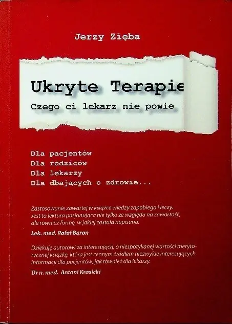 Książka - Ukryte terapie Czego Ci lekarz nie powie