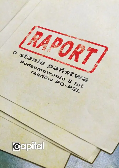Książka - Raport o stanie państwa. Podsumowanie 8 lat rządów PO - PSL