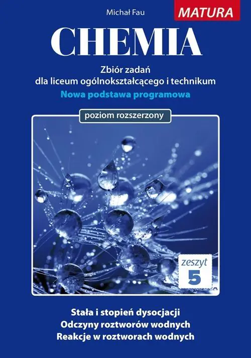Książka - Chemia zbiór zadań. Zeszyt 5