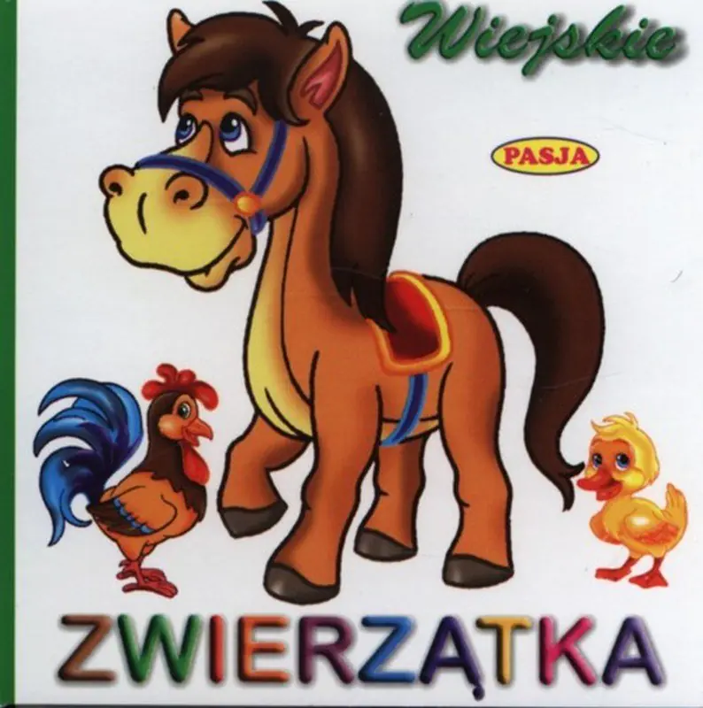 Książka - Wiejskie zwierzątka