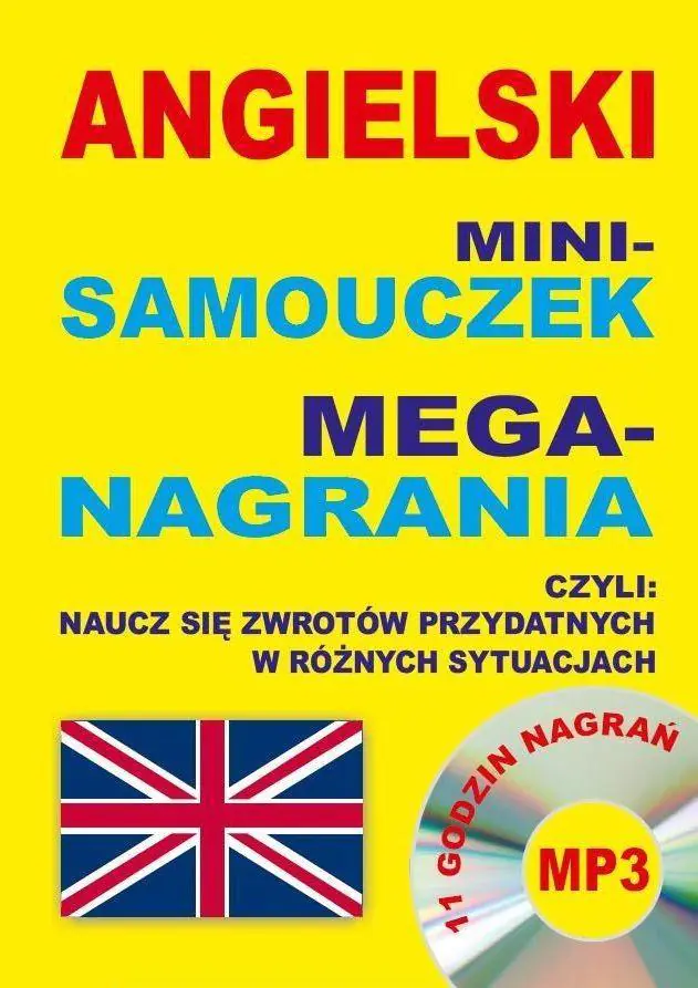 Książka - Angielski. Mini-samouczek. Mega-nagrania + CD