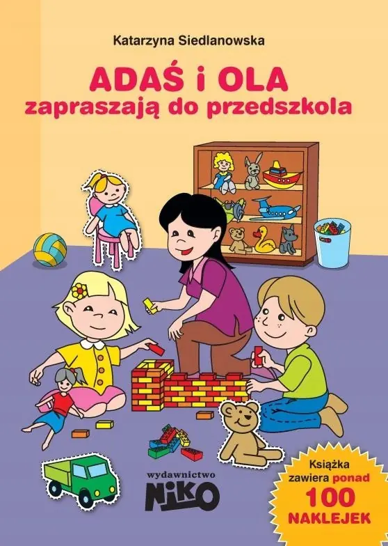 Książka - Adaś i Ola zapraszają do przedszkola
